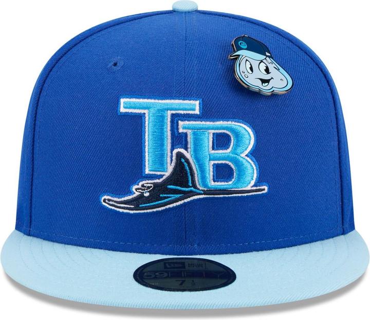 Produktbild New Era 59Fifty Cap - ELEMENTS PIN Tampa Bay Rays - 7 5/8 (7 5/8)