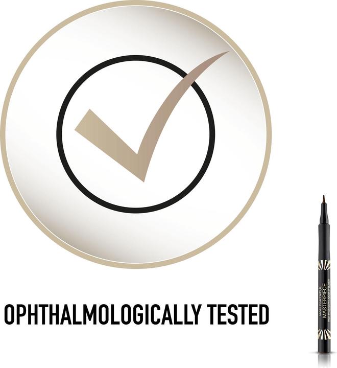 Actual product image Max Factor MASTERPIECE high precision liquid eyeliner #010-chocolate (10 Chocolate)