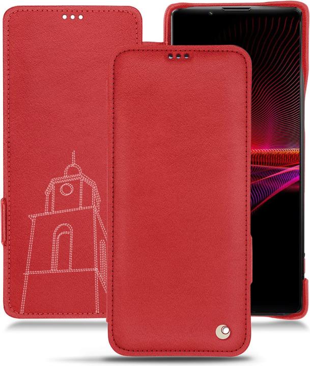 Actual product image Noreve Leather case horizontal (Sony Xperia 1 III)