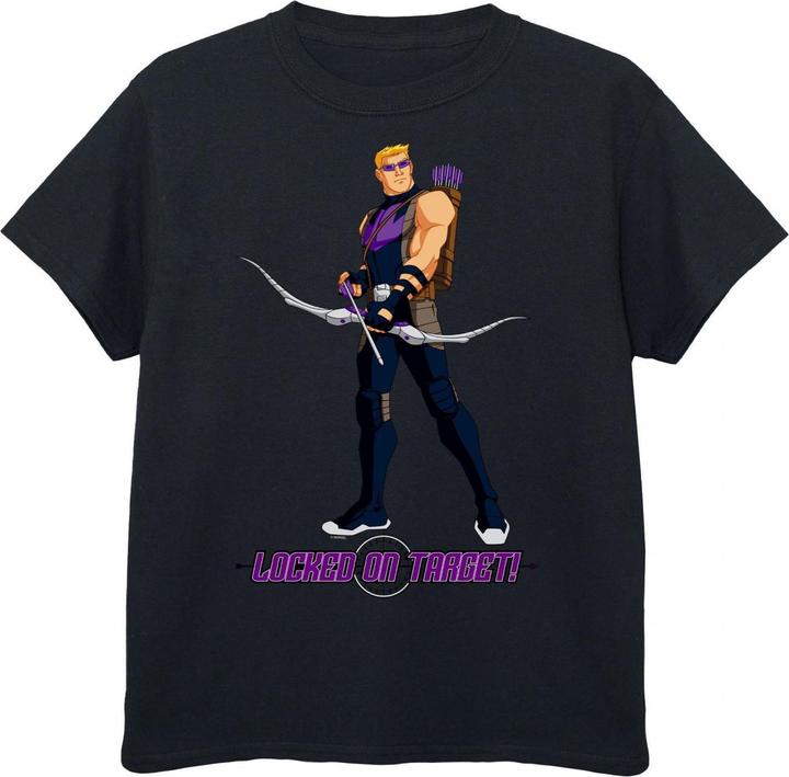 Actual product image Hawkeye Boys Locked On Target T-Shirt (152, 158)