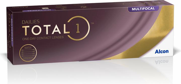 Produktbild Dailies Total1 Multifocal (60 Stück, Tageslinse, Multifokal)
