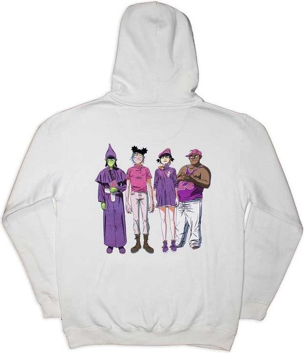 Actual product image Gorillaz Unisex Adult Cracker Island Hoodie (M)