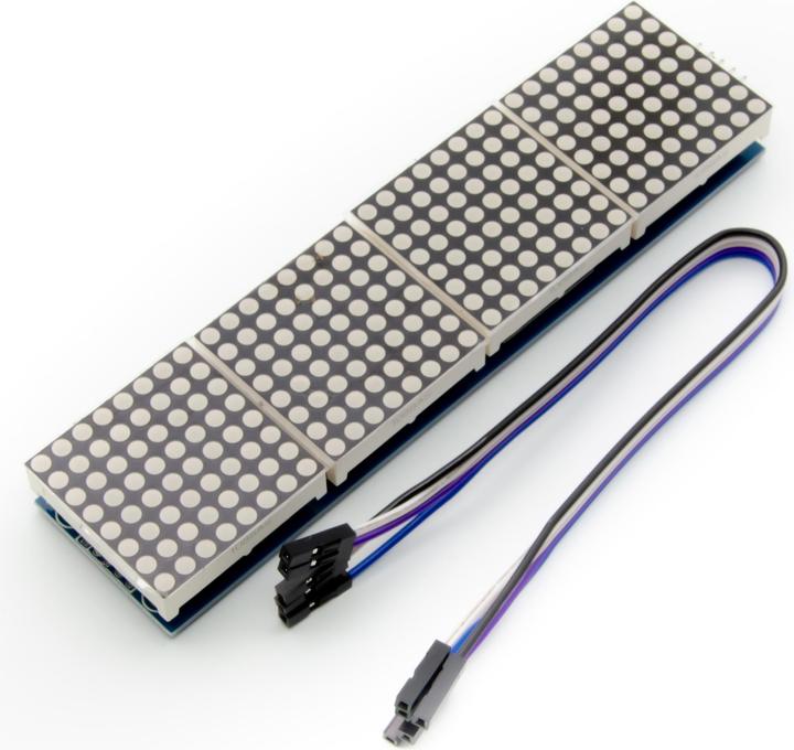 Immagine prodotto Purecrea 4 moduli con 8x8 LED a matrice di punti 32x8 blu con MAX7219 per il display