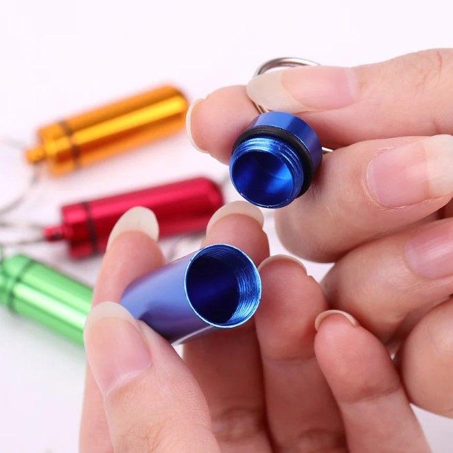 Actual product image MU Classic Medication dispenser key fob