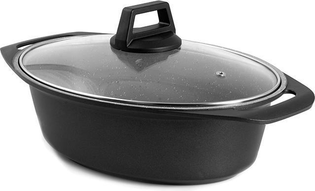 Immagine prodotto Bialetti Aeternum Y0F7CV0320 casseruola per arrosto Acciaio, Acciaio al carbonio (Pirofila + casseruola, Acciaio al carbonio, Acciaio)