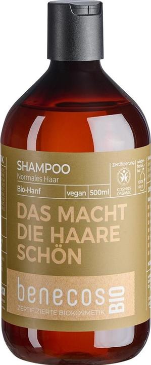 Benecos BIO-Shampoo für normales Haar Hanf - 500ml - (500 ml, Flüssiges Shampoo)