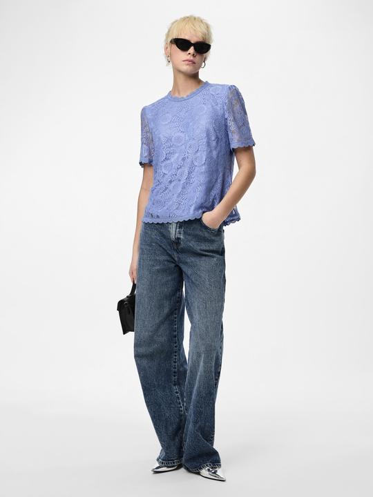 Actual product image Pieces PCOLLINE top with short sleeves (XS)