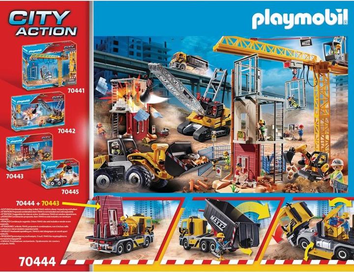 Actual product image Playmobil Truck with swap body (70444, Playmobil City Action)