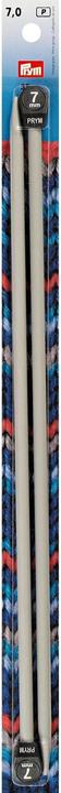 Prym Stricknadeln 7.00 mm, Alu, 2 Stück, Grau