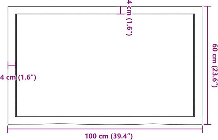 Immagine prodotto VidaXL Lian (100 x 60 x 6 cm)