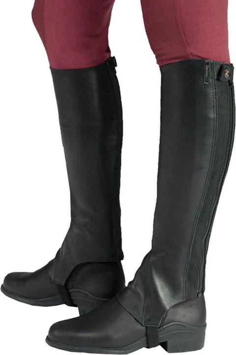 Horze ini-reitchaps aus weiche leder franci (M)