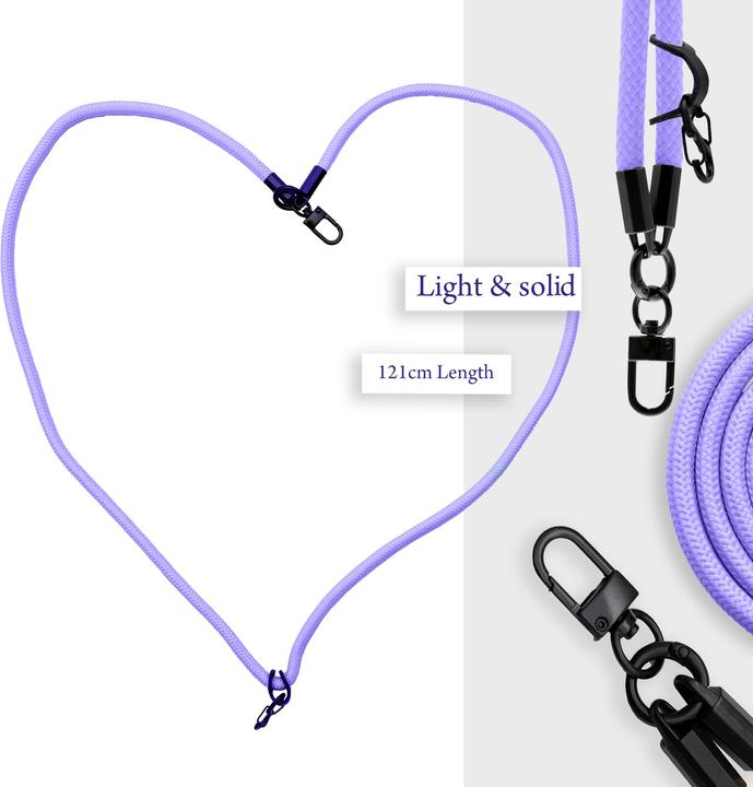 Image du produit Cadorabo Chaîne de téléphone portable pour Huawei MATE 20 X Necklace Coque