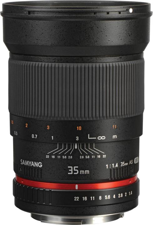 Samyang 35mm f/1.4 AS UMC - Canon EF (Canon EF-S, Canon EF, full size)