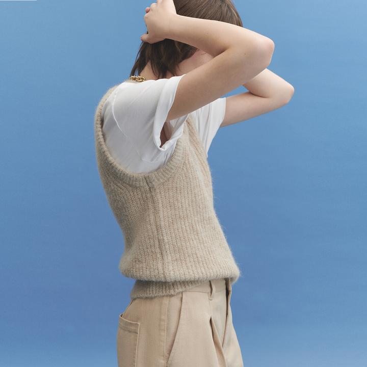 Image du produit La Redoute Collections Pull en alpaga mélangé (XL)