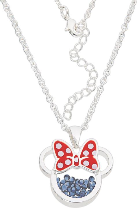 Image du produit NoName MINNIE - Collier Anniversaire en Laiton Plaqué Argent - Septembre (Argent Sterling)