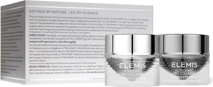 Actual product image Elemis Ultra Smart Pro-Collagen Eye Treatment Duo (Set, 20 ml, Day + Night)