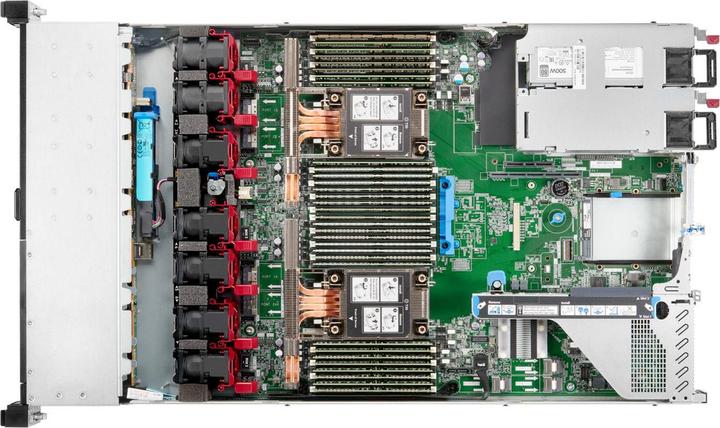 Actual product image HPE ProLiant DL360 Gen10 Plus Intel Xeon Silver 4309Y 8c 64GB-R 8SFF SR416i-a 2x480GB SATA SSD 2x800 (Intel Xeon Silver 4309Y, 64 GB, Rack Server)