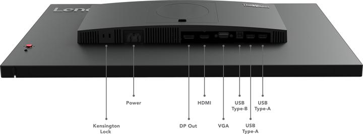 Actual product image Lenovo ThinkVision T24i-30 (1920 x 1080 pixels, 23.80")