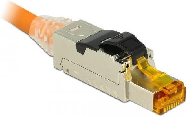 Produktbild Delock Feldkonfektionierbarer RJ45 Stecker (S/FTP, CAT6a, 0.06 m)