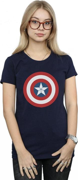 Immagine prodotto Captain America Civil War Shield Maglietta Donna (XL)