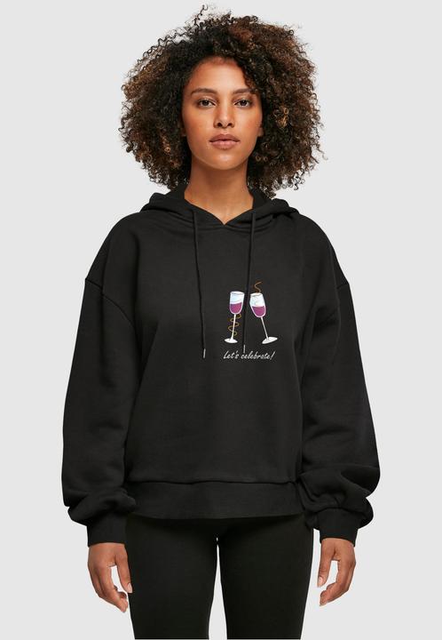 Image du produit Merchcode Ladies Let's celebrate Organic Oversized Hoody - 113247 (L)