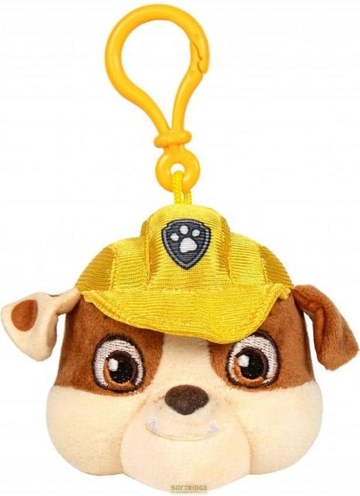 Play by Play Paw Patrol porte-clés peluche Rubble 8 cm