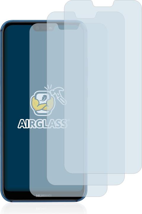 Produktbild BROTECT AirGlass Panzerglasfolie (3 Stück, Huawei P20 Lite)