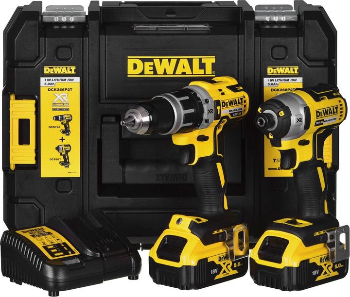 Image du produit DeWalt DCK266P2T (Fonctionnement sur batterie)