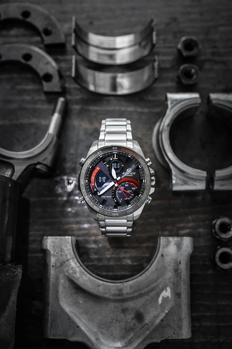 Produktbild Casio Edifice ECB-900DB-1AER (Digitaluhr, Analoguhr, Chronograph, 46 mm)