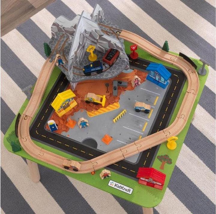 Produktbild KidKraft Eisenbahnset & Spieltisch „Felsiger Berg“
