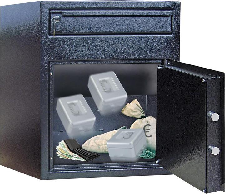 Actual product image Rottner Cashmatic 2 deposit safe with double-bit lock (70 l)