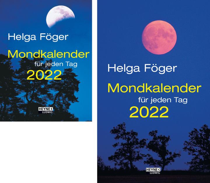 Produktbild Heyne Ludwig Mondkalender für jeden Tag (13 x 21 cm, Deutsch)