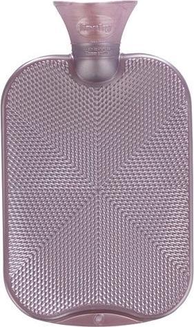 Fashy Hot water bottle half violet, 2 litre (2 l)