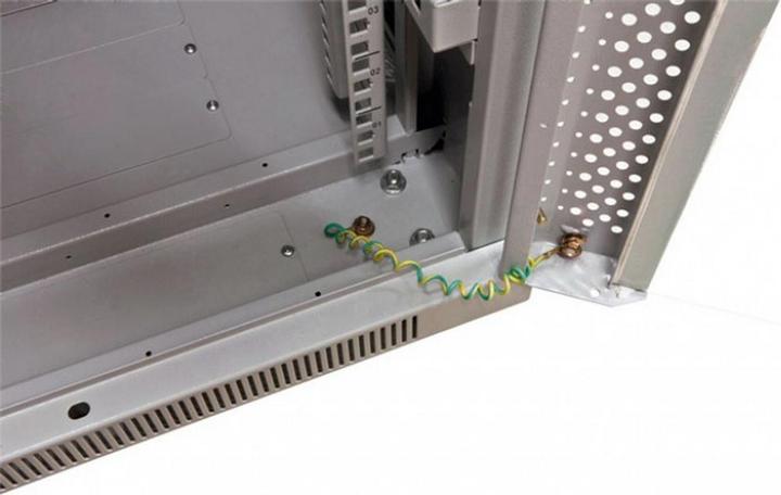 Produktbild Allnet 19 Schrank 22HE B600 / T800mm *lichtgrau* SNB-Serie (22 HE, 19 Zoll Rack)