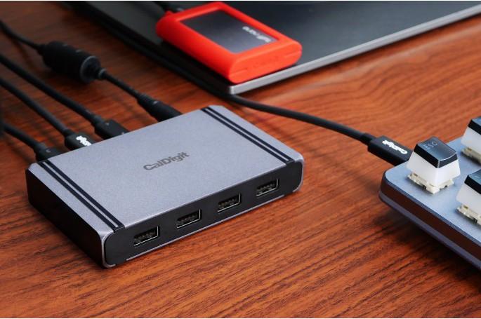 Produktbild CalDigit Thunderbolt 4 Element (Thunderbolt, 8 Ports)