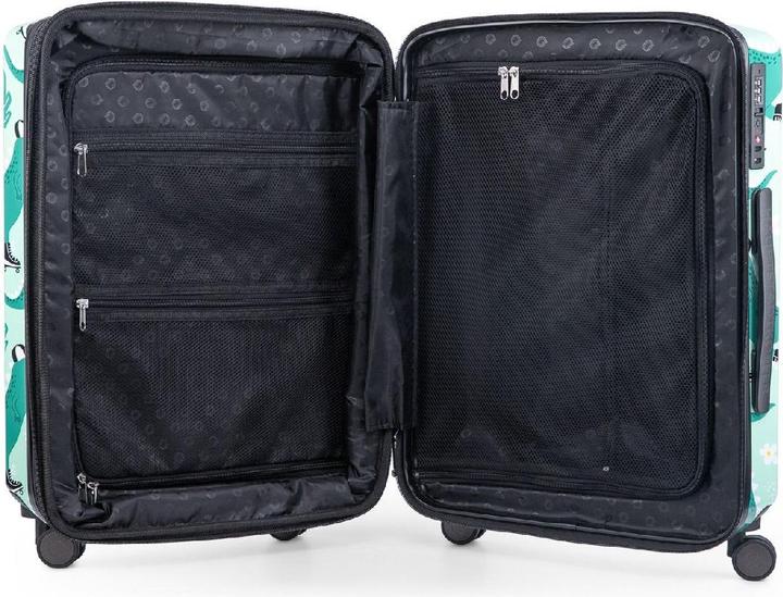 Actual product image Hauptstadtkoffer Centre - Kids suitcase hand luggage hard shell, Skater Dinos (55 l, Hand luggage (up to 50 litres))