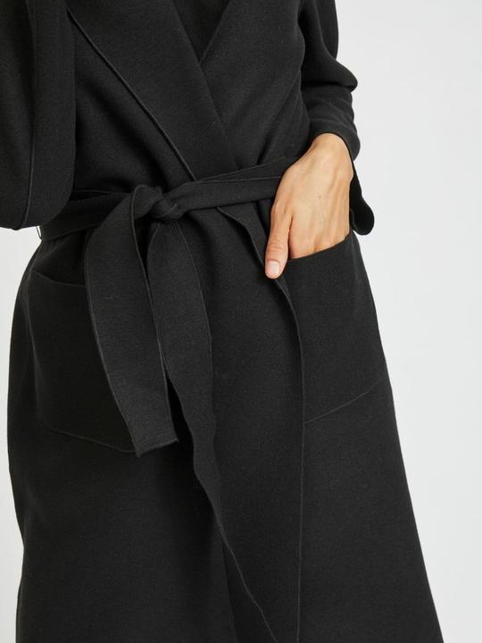 Actual product image Vila Reversible tie belt coat (S)