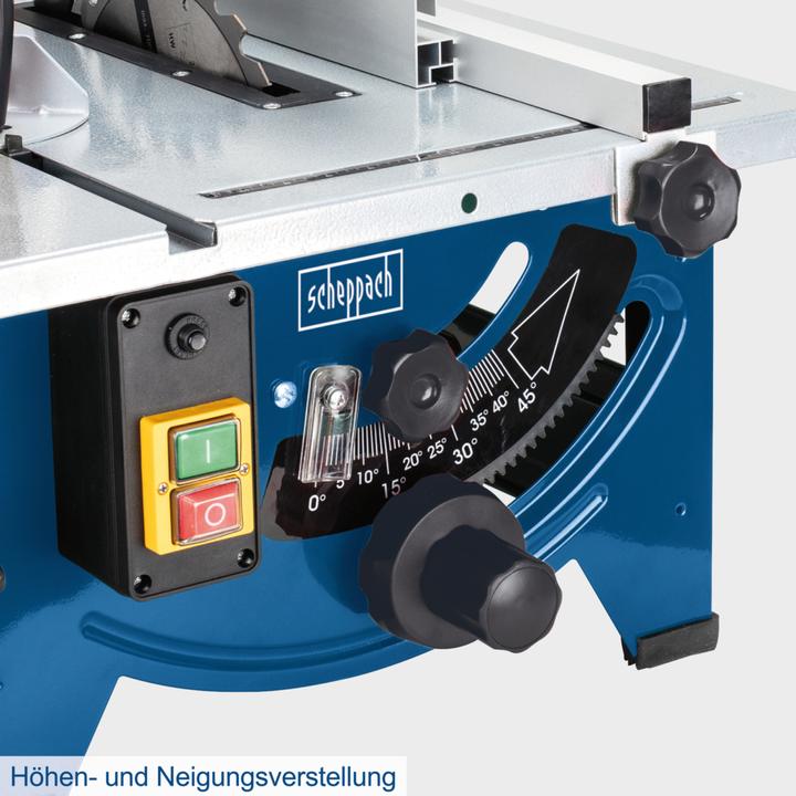 Produktbild Scheppach HS80 Tischkreissäge 230V 50Hz 1200W - 210mm