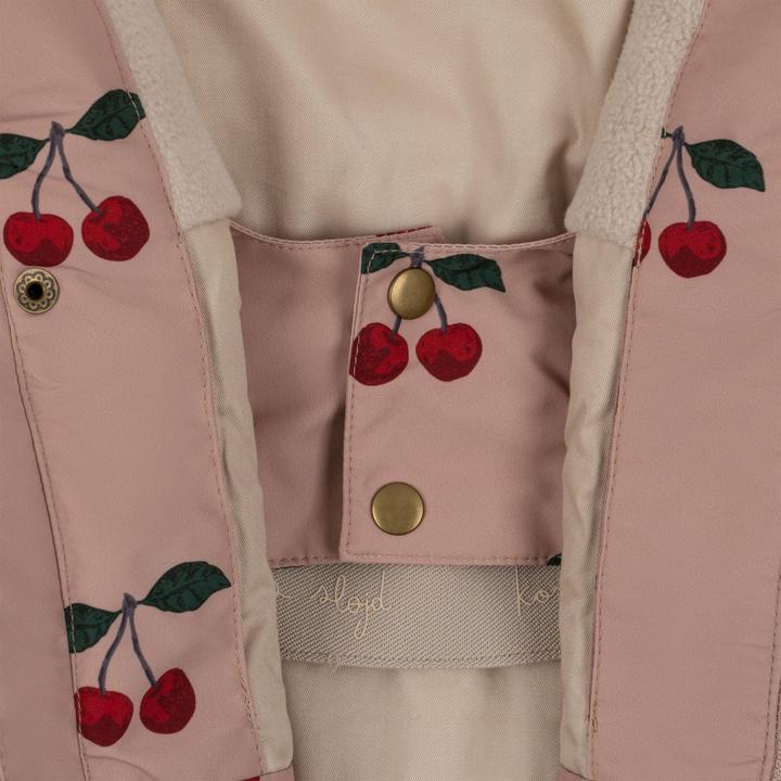 Actual product image Konges Slojd Mismou Ruffle Ma Grande Cerise (92)