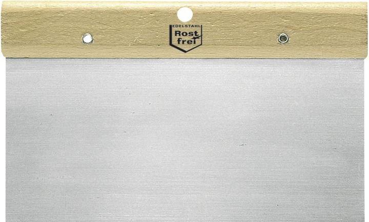 Produktbild Schuller Eh'klar Japanspachtel rostfrei mit Holzgriffleiste Breite 300 mm (30 cm)
