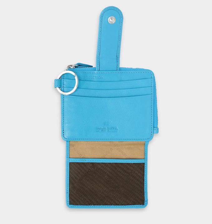 Produktbild Braun Büffel Joy Kreditkartenetui RFID Schutz Leder 11 cm
