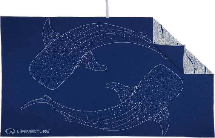 Produktbild Lifeventure Recycled SoftFibre Trek Towel, Whale Shark, Giant