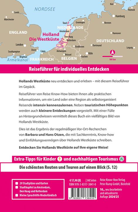 Produktbild Reiseführer Holland - Die Westküste (Deutsch, Barbara Otzen, Hans Otzen, 2024)