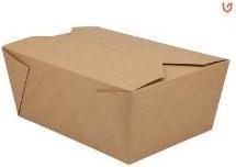 Immagine prodotto MultiLine Takeaway aeske Verive 140/160x195/220x90 mm 2700 ml brun kraft/PLA,180 pz/ps - (180 pz)