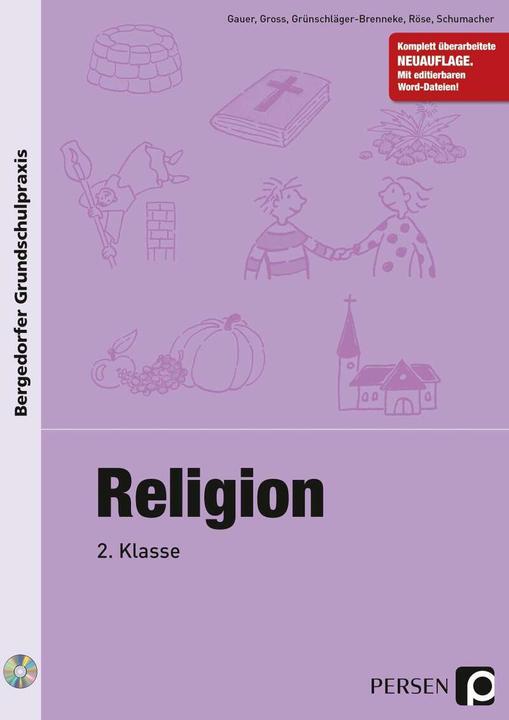 Produktbild Religion - 2. Klasse (Deutsch, Gauer, Schumacher, Grünschläger-Brenneke, Sabineua, Gross, 2024)