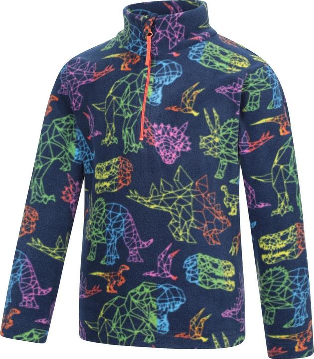 Immagine prodotto Mountain Warehouse Pursuit Felpa in Pile Dinosauro Mezza Cerniera Bambini (98)