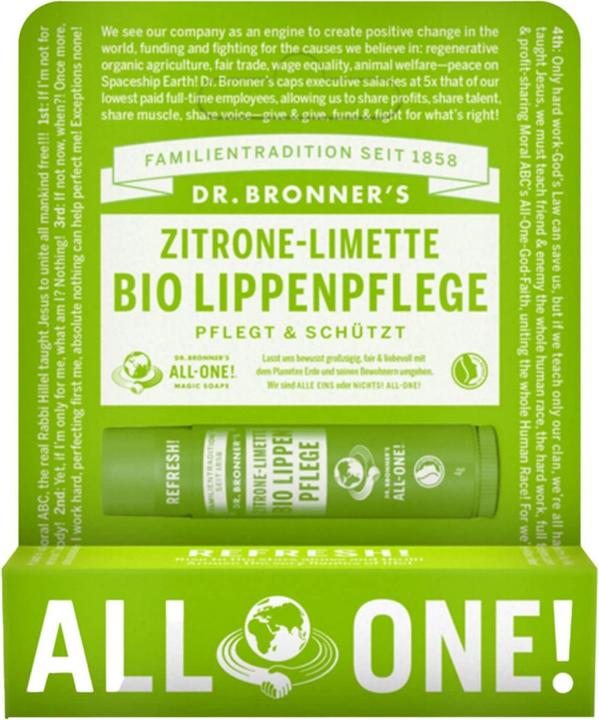 Image du produit Dr. Bronner's baume à lèvres (Baume, 4 ml)