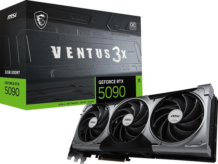 Produktbild MSI GeForce RTX 5090 32G VENTUS 3X OC (32 GB)