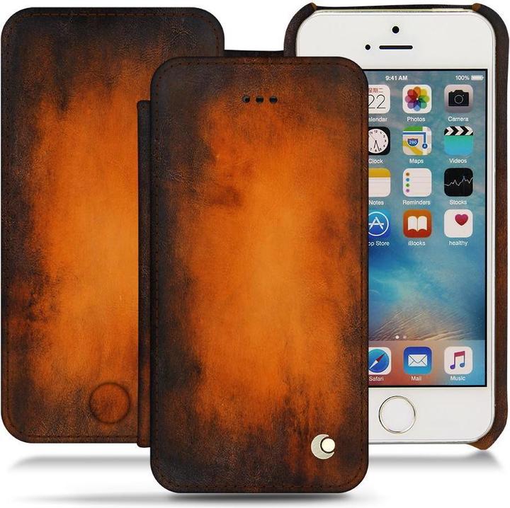 Produktbild Noreve Lederschutzhülle horizontal (Apple iPhone SE)