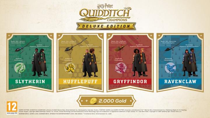 Immagine prodotto WB Harry Potter: Quidditch Champions Deluxe Edition (Switch) (CiB) (USK) (Switch, Switch Lite, Switch OLED, DE)